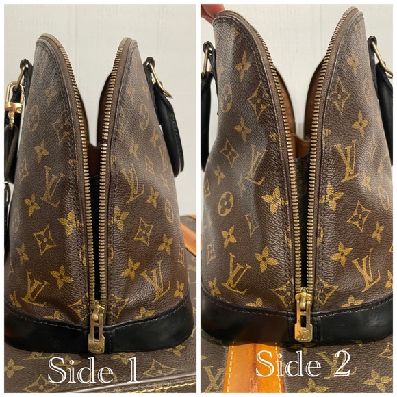 LOUIS VUITTON Alma handbag MM - Picture 9 of 13